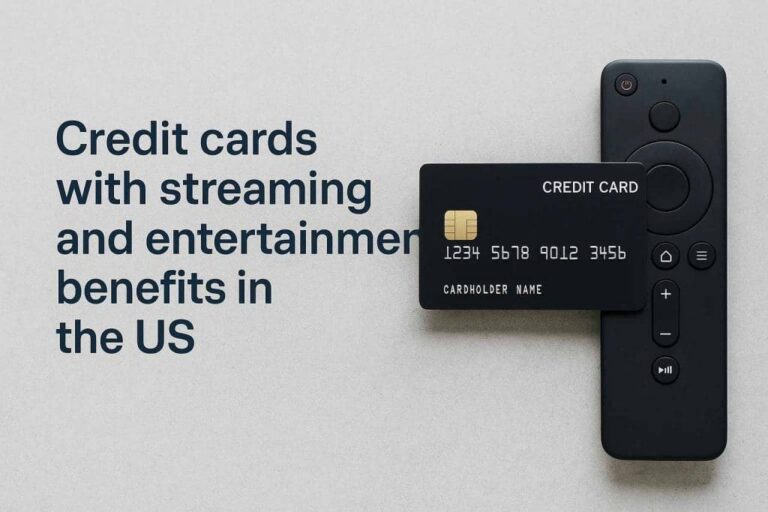 Credit cards with streaming and entertainment benefits in the US
