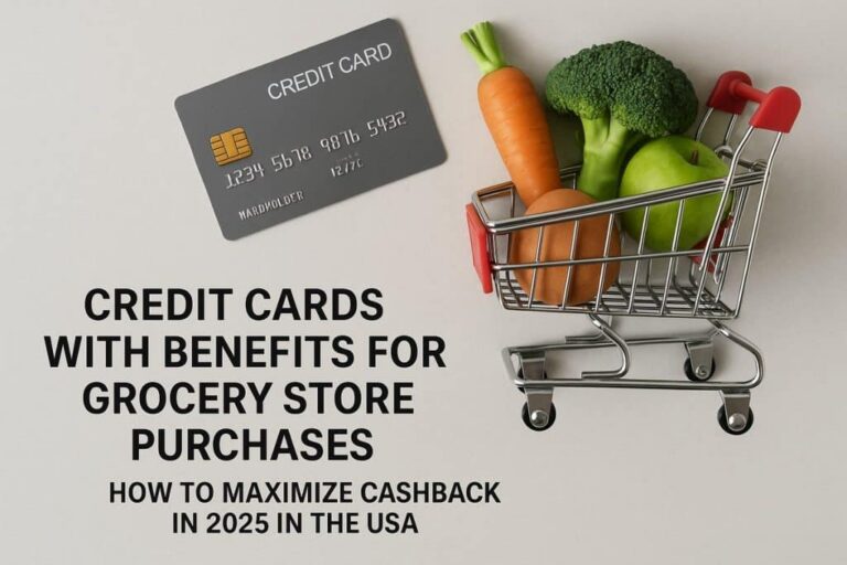 Credit Cards with Benefits for Grocery Store Purchases: How to Maximize Cashback in 2025 in the USA