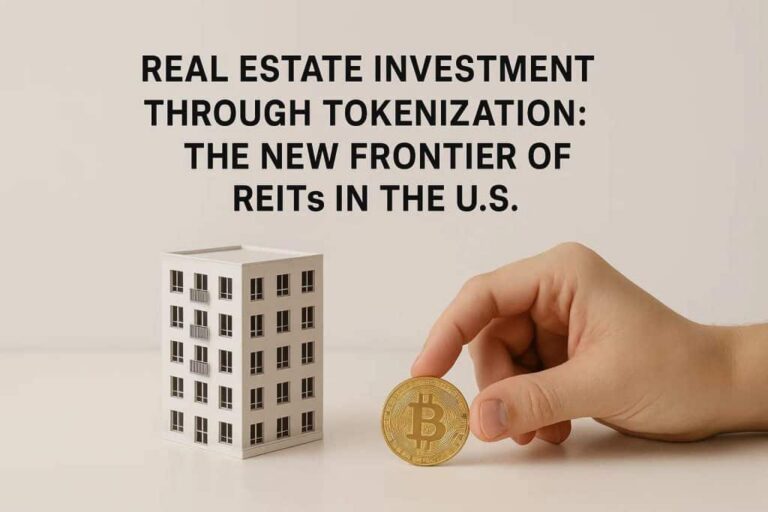 Real estate investment through tokenization: the new frontier of REITs in the U.S.