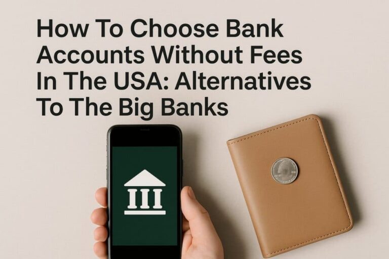 How To Choose Bank Accounts Without Fees In The USA: Alternatives To The Big Banks