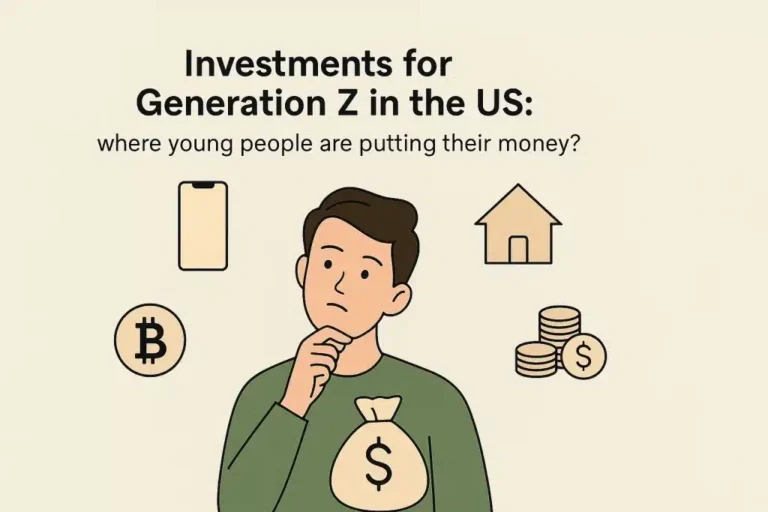 Investments for Generation Z in the US: where young people are putting their money?