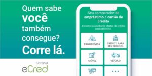 Empréstimo para negativados Serasa eCred