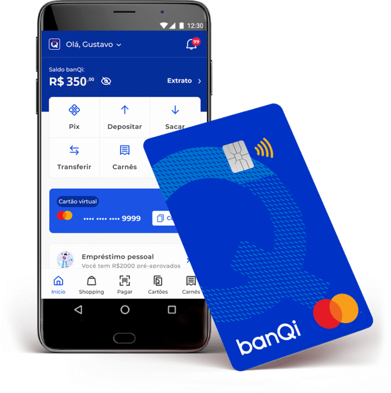 Cartão de crédito pré-pago banQi: Aprenda a solicitar o seu!