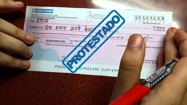 Cheque devolvido motivo 21, 33 e 70